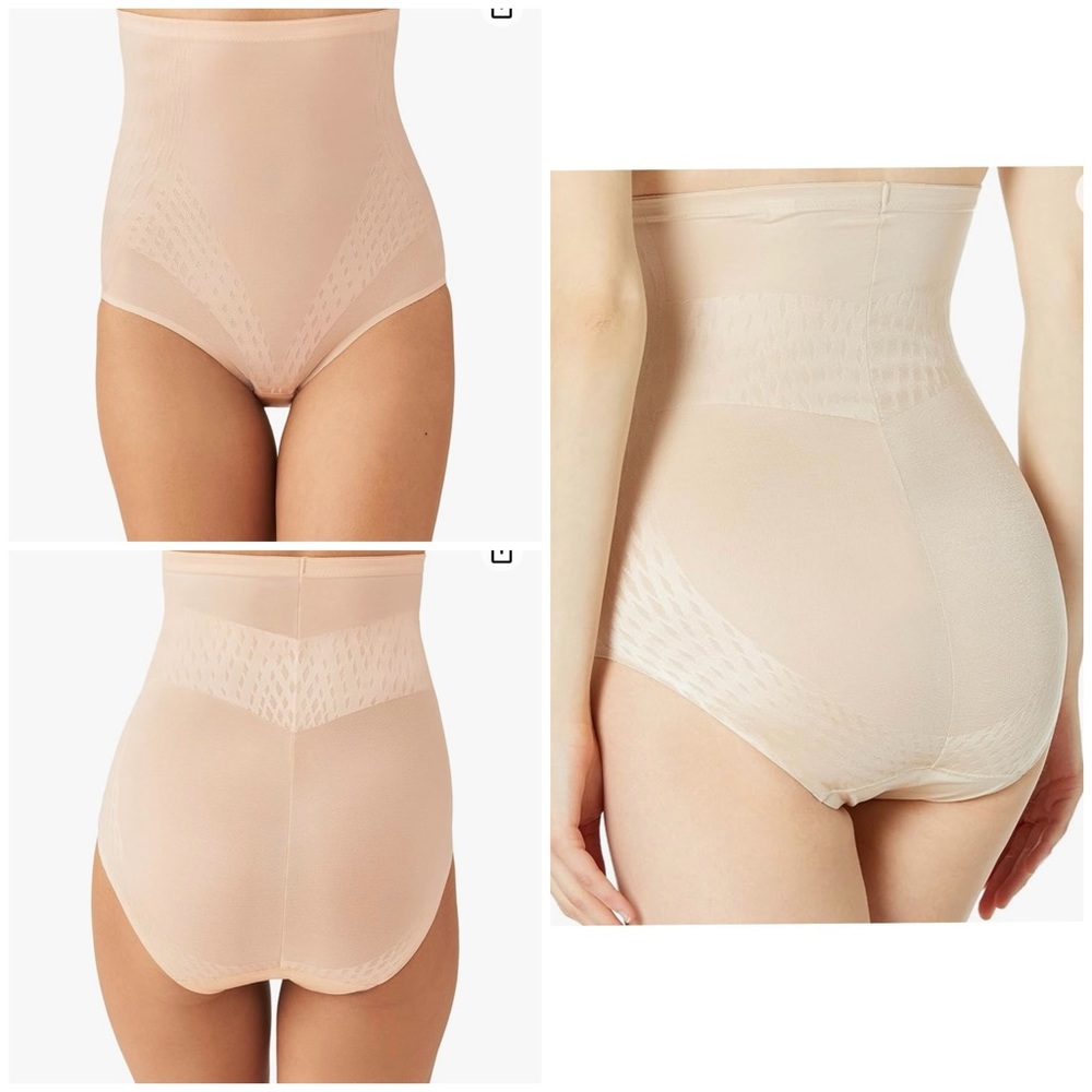 Wacoal Hi-waist Thigh Shaper lifts rear brief, controls tummy  NWT